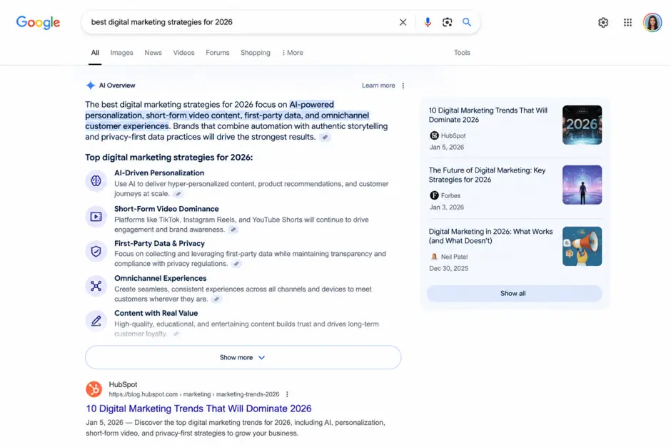 google AI Optimization
