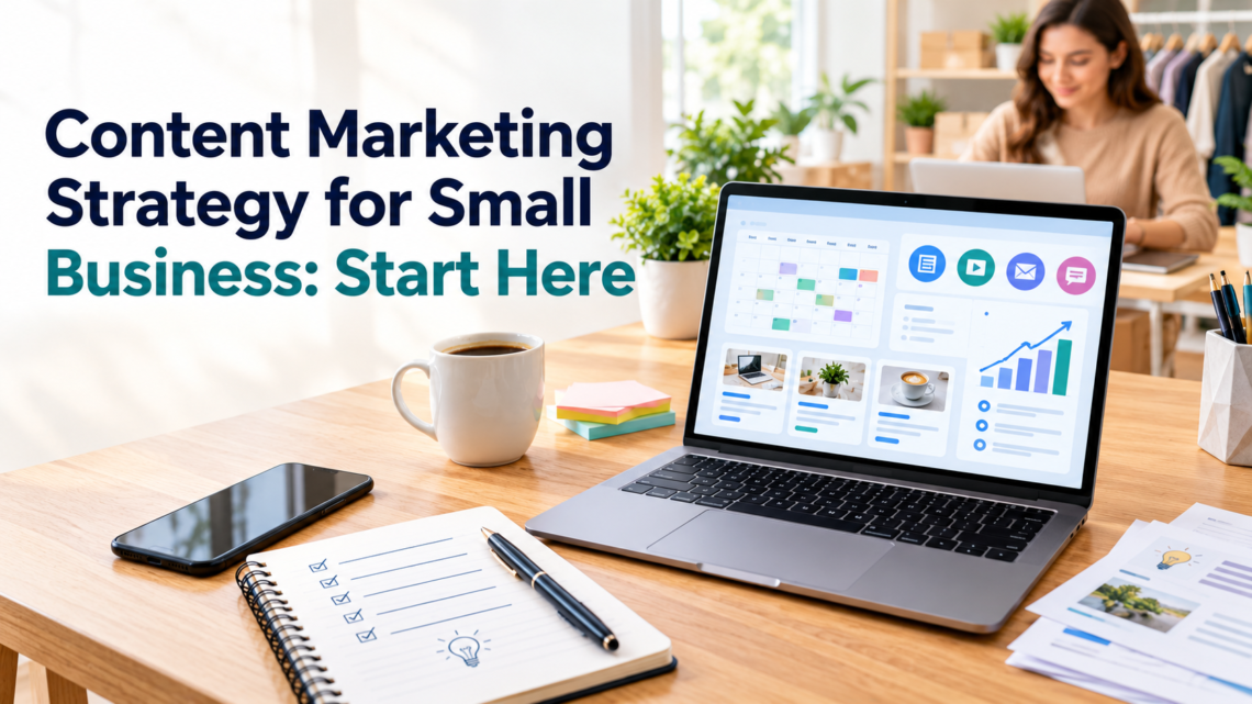 Content marketing strategy plan for small business
